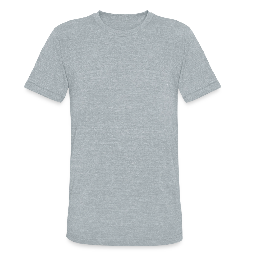 Unisex Tri-Blend T-Shirt Back Branding - heather grey