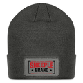 Sheeple v2 Patch Beanie - charcoal grey