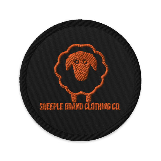 Sheeple Embroidered patches